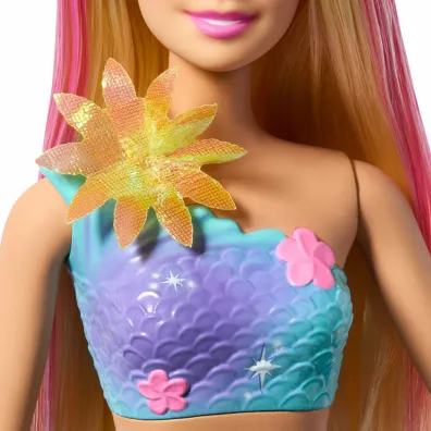 Barbie Syrenka Rozkwitaj�ce kwiaty Mattel