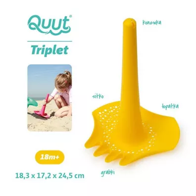 Quut �opatka wielofunkcyjna�Triplet Mellow Yellow