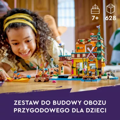 LEGO FRIENDS Sporty wodne na obozie kempingowym 42626