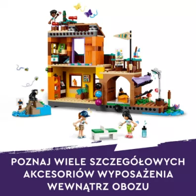 LEGO FRIENDS Sporty wodne na obozie kempingowym 42626