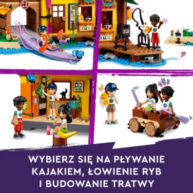 LEGO FRIENDS Sporty wodne na obozie kempingowym 42626