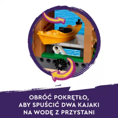 LEGO FRIENDS Sporty wodne na obozie kempingowym 42626