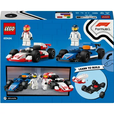 LEGO City F1® Bolidy Williams Racing i Haas F1® 60464