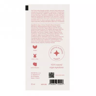 Mohani Saszetka - Maska do wosw Jutrzenka 10 ml