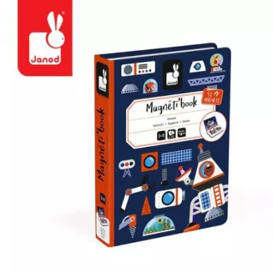 Puzzle Magnetyczna ukadanka Kosmos Magnetibook Janod