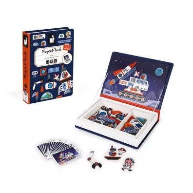 Puzzle Magnetyczna ukadanka Kosmos Magnetibook Janod