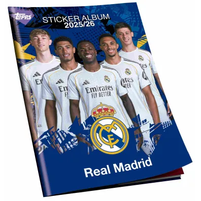Album z naklejkami Real Madryt Sticker album 2025/26