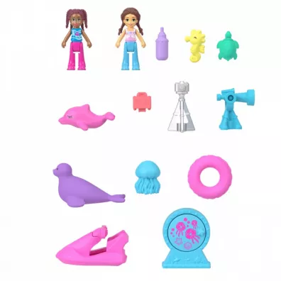 Polly Pocket. Akwarium delfina Mattel