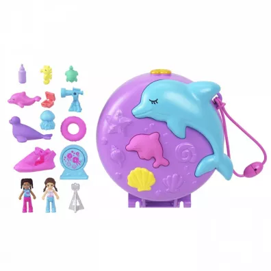 Polly Pocket. Akwarium delfina Mattel