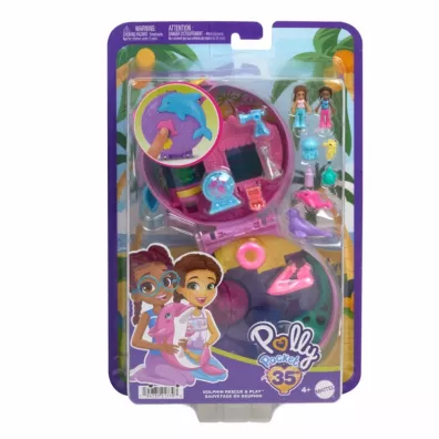 Polly Pocket. Akwarium delfina Mattel