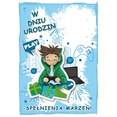 Armin Style KARNET URODZINY B6 Z KOP AS GM-1119 FOL
