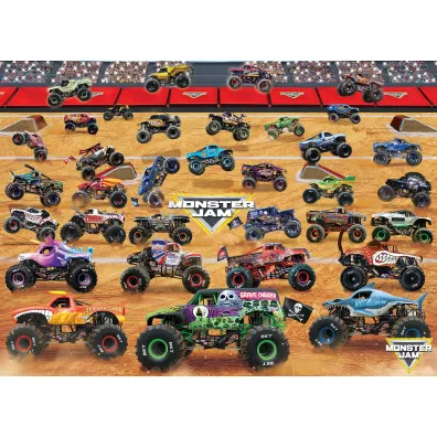 Puzzle 1000 Monster Jam Truck Lineup 6000-5944 Eurographics