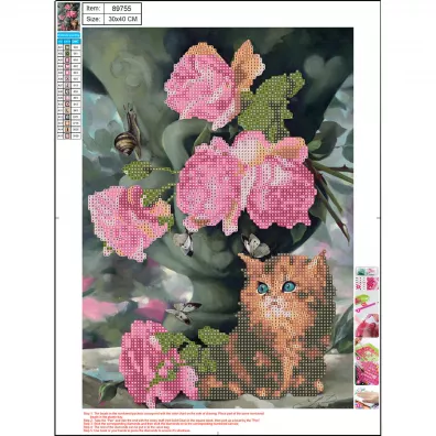 Centrum Mozaika diamentowa 5D. Cat 89755 30 x 40 cm