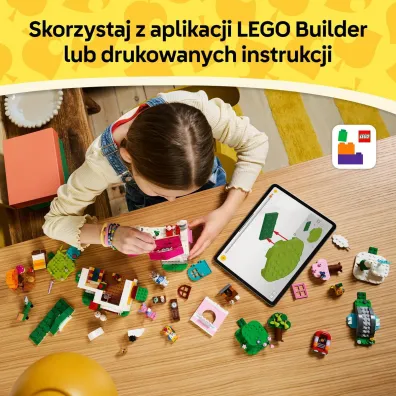 LEGO Animal Crossing Kreatywne domy: Pory zabawy 77057