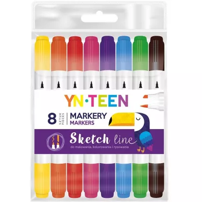 Interdruk Marker Sketch Line 8 szt.