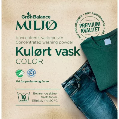 Gron Balance Proszek do prania kolorowych ubra� 785 g