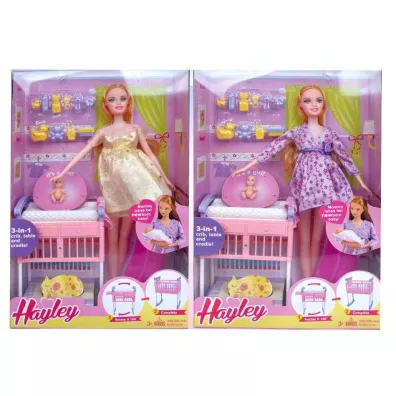 Lalka w ciy z eczkiem i akcesor.03167 Pro Kids