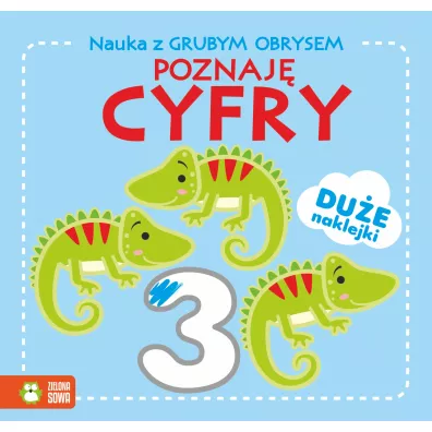 Poznaj� cyfry. Nauka z grubym obrysem
