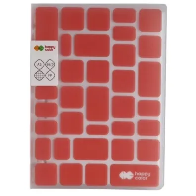 Happy Color Brulion na spirali Trendy, Fresh Coral, A5, 80g, 80 kartek w kratk� kratka 80 kartek
