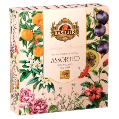 Basilur Herbata - Assorted Vintage Blossoms 40 x 1.5 g