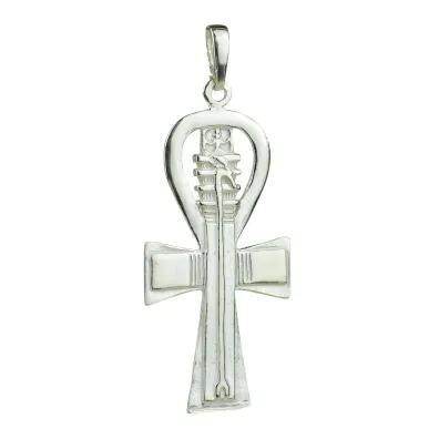 Sotis Krzy� Ankh z lask�, nieoksydowany Ag925, 6,7g