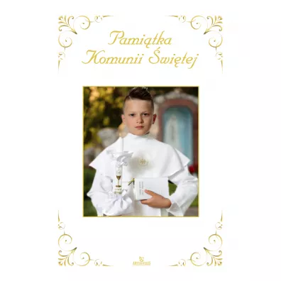 Pami�tka Komunii �wi�tej Ch�opiec
