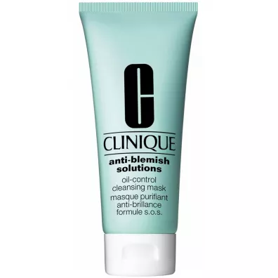 Clinique Anti-Blemish Solutions Oil-Control Cleansing Mask antybakteryjna maseczka dla skry ze skonnoci do wypryskw 100 ml