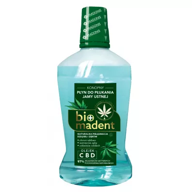 Bio Madent Konopny p�yn do p�ukania jamy ustnej 500 ml