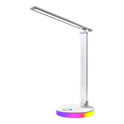Ml1629 Lampka Biurkowa Bruno White 5W LED RGB