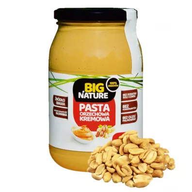 Big Nature Pasta orzechowa kremowa 1 kg