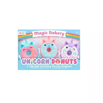 Kolorowe Baloniki Gumki do �cierania Magiczne Jednoro�ce 3 szt.