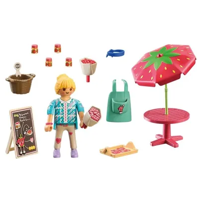 Playmobil Country Stragan z domowym d�emem 71445
