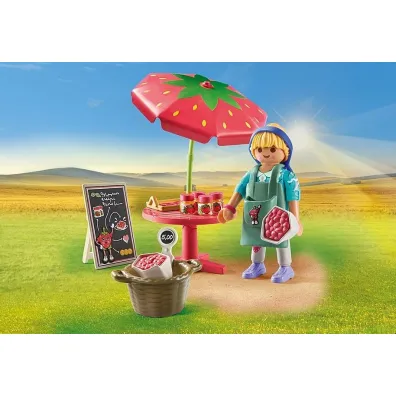 Playmobil Country Stragan z domowym d�emem 71445