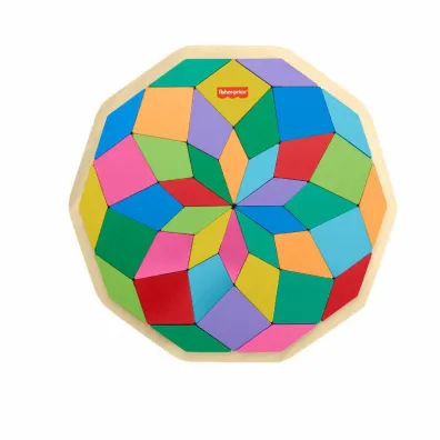 Fisher-Price. Mandala drewniana uk�adanka