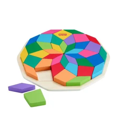 Fisher-Price. Mandala drewniana uk�adanka