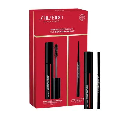 Shiseido Zestaw Perfect Eyes Duo tusz do rz�s + eyeliner 11.5 ml + 0.08 g