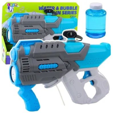 Pistolet elektryczny 2w1 niebieski LeanToys