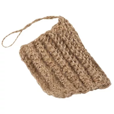 Klareko Myjka z juty do mycia naczy� szorstka 13x10 cm