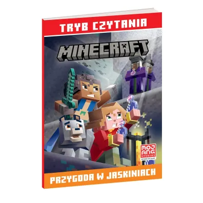 Przygoda w jaskiniach. Minecraft. Tryb czytania