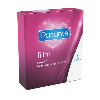 Pasante Trim Closer Fit prezerwatywy �ci�le przylegaj�ce 3 szt.