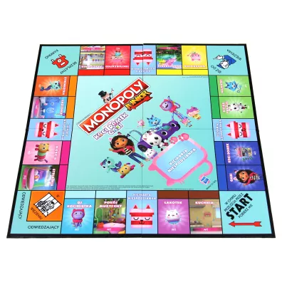 Gra Monopoly Junior Koci Domek Gabi