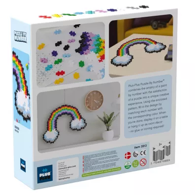 Puzzle By Numbers 500 el. T�cza Plus-Plus