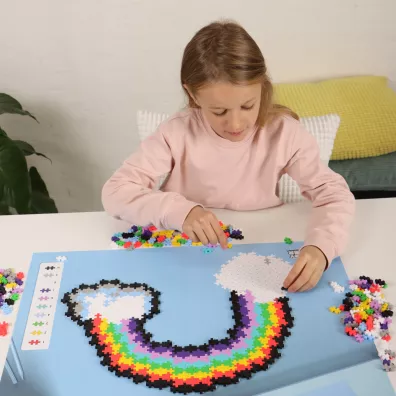 Puzzle By Numbers 500 el. T�cza Plus-Plus