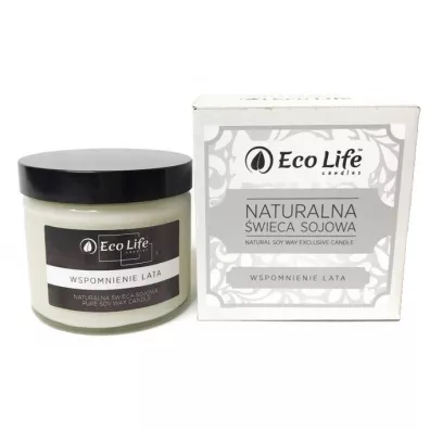 Eco Life Naturalna wieca sojowa Wspomnienie lata 450 g