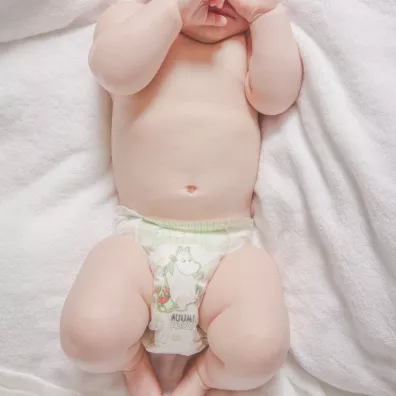 Muumi Baby Moomin Baby, Pieluszki 2 (3-6 kg), Eko 56 szt.