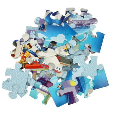 Puzzle 40 el. Dzie� na lotnisku Castorland