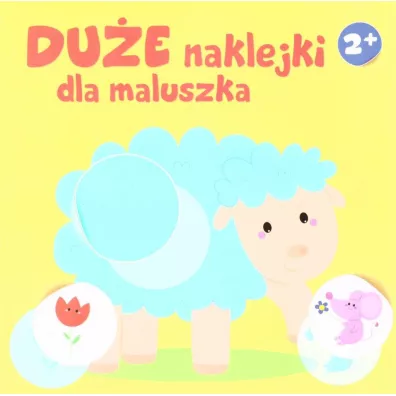 Du�e naklejki dla maluszka 2+ - Owieczka