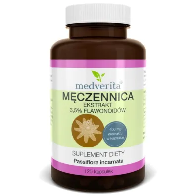 Medverita M�czennica 400 mg suplement diety 120 kaps.