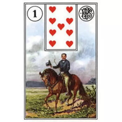 Mlle Lenormand. Karty do wr�enia. Piatnik
