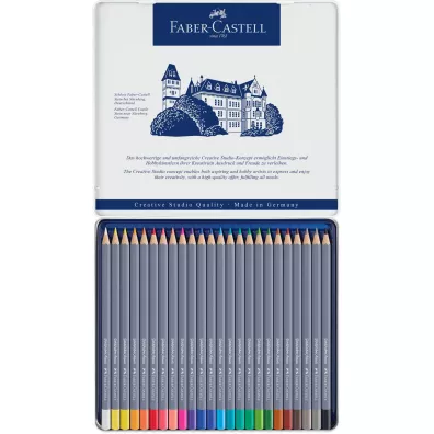 Faber-Castell Kredki akwarelowe Goldfaber 24 szt.